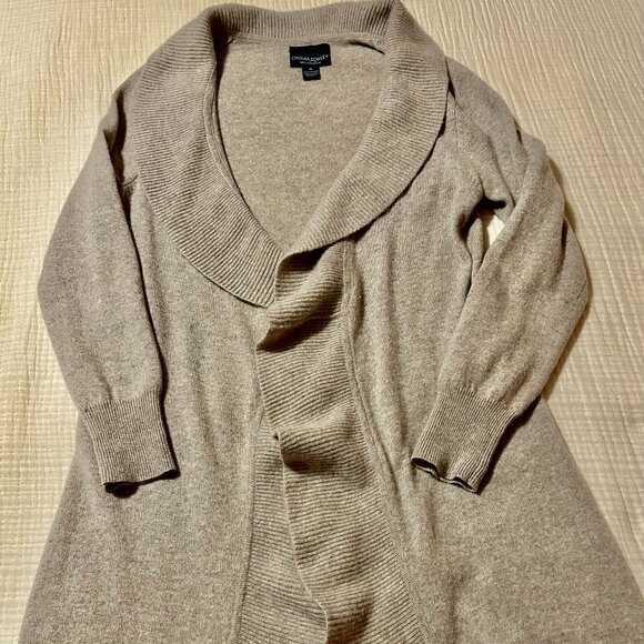 Cynthia Rowley Cashmere Sweater Sz Med - Picture 3 of 4